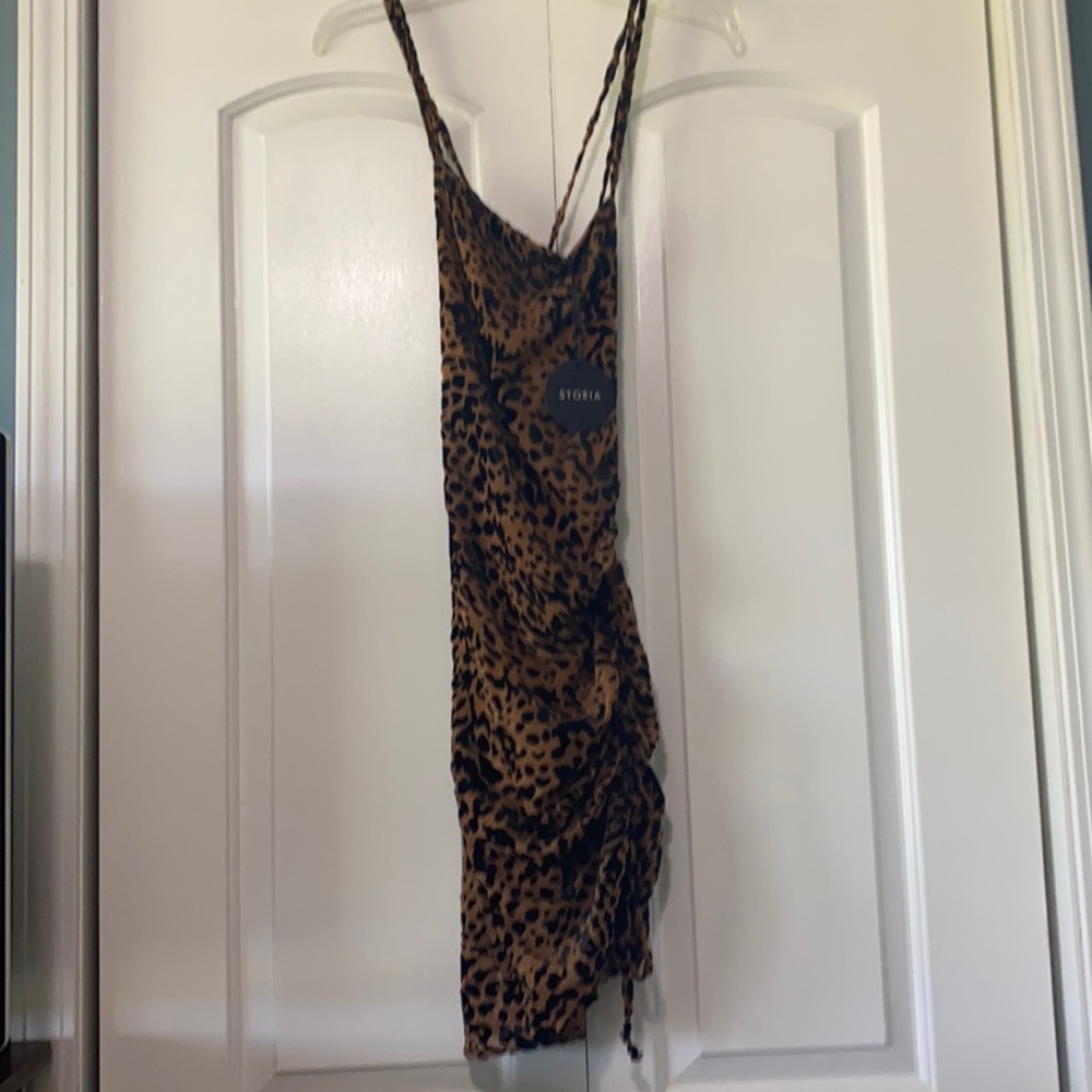 Leopard/Cheetah Print Dress